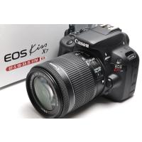 一眼レフカメラ 中古 キヤノン  Canon EOS kiss X7 18-55mm IS STMレンズキット SDカード付き | カメラのヒデヨシ