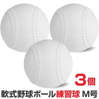 軟式野球ボール M号球 練習球 一般用・中学生用 1個入 ナイガイ :ON-NG 