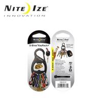 NITE-IZE ナイトアイズ キーホルダーキーラックプラス/KRB-03-01/ブラック/日本正規品 【メール便・代引不可】 | Highball