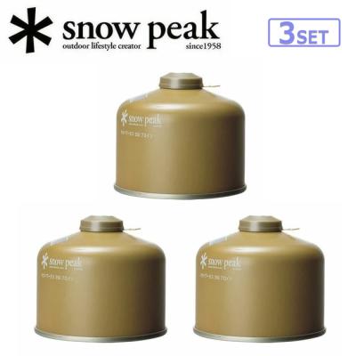 snow peak アウトドア用ガス（OD缶）｜燃料（アウトドア）｜アウトドア