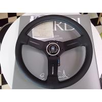 NARDI　ナルディ Conpetition N081　パンチングレザー＆ブラックスポーク ３3０mm　送料無料 | カーショップ ヒグチ