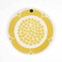 アラビア Arabia プレート 21cm スンヌンタイ 皿 食器 磁器 1028200 Sunnuntai Plate Yellow/W | ひぐらし工房
