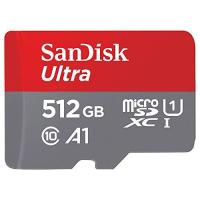 SanDisk ( サンディスク ) 512GB ULTRA microSDXC UHS-I card アダプタ付 SDSQUAR-512G-GN6MA 「 海外パッケージ 」 | ひぐらし工房