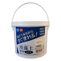 フジワラ化学 水系仕上塗材 珪藻土壁材MIX ホワイト 3kg | ヒロセ ネットショップ