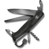 VICTORINOX(ビクトリノックス) ナイフ キャンプ レンジャーグリップ55 オニキスブラック 0.9563.C31P ラージ | ヒロセ ネットショップ