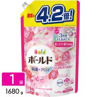 P&amp;G ボールド ジェル 洗濯洗剤 華やかプレミアムブロッサムの香り 詰め替え ウルトラジャンボサイズ 1680g 4987176190413 | ひかりTVショッピングYahoo!店