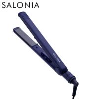 【正規品】 サロニア ストレートヘアアイロン ネイビー 24mm 耐熱ポーチ付き マイナスイオン プレゼント ギフト 新生活 母の日 ドライヤー SALONIA SL-004SNV | ひかりTVショッピングYahoo!店