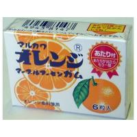 【33個入リ】丸川製菓 20 オレンジマーブルガム 6粒 | ひかりTVショッピングYahoo!店