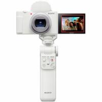 SONY VLOGCAM ZV-1 II ホワイト(シューティンググリップキット) ZV-1M2G/W | ひかりTVショッピングYahoo!店