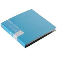 バッファロー（サプライ） CD&amp;DVDファイルケース ブックタイプ 12枚収納 ブルー BSCD01F12BL | ひかりTVショッピングYahoo!店