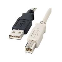 SANWASUPPLY USB2.0ケーブル(2m・ライトグレー) KU20-2K | ひかりTVショッピングYahoo!店