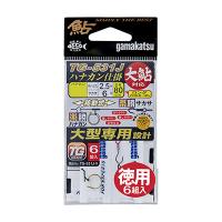 がまかつ 鮎 お徳用６組入り 楽勝ハナカン仕掛 ハナカン移動式 楽勝サカサ 管式ハリス止 TG531J-V Gamakatsu AYU 鮎釣り 友釣り 鮎 仕掛け アユ | 彦星フィッシング