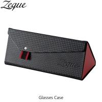 ゼクー サングラス アクセサリー グラスケース ジールオプティクス 偏光サングラス AS-034 GLASSES CASE ブラック×レッド Zeque ZEAL OPTICS GLE4580274167686 | ハイカム