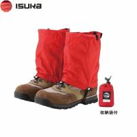 イスカ ISUKA ウェザーテック ショートスパッツ レッド ゲイター 透湿防水 防風 キャンプ 登山 アウトドア 247219 ISU247219 | ハイカム