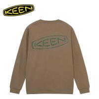 キーン メンズ オーシーアールピー ロゴ ロングスリーブ ティー KEEN MEN OC／RP LOGO LS TEE TIMBERWOLF×GREEN KEE1028435 | ハイカム