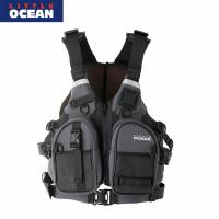 リトルオーシャン LITTLE OCEAN PF-08 DTP カヤックフィシングPFD グレイ DETACHABLE POCKETS PFD LTPPF08GRY | ハイカム