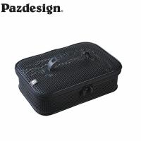 パズデザイン Pazdesign PAC-353 EVAウォッシャブルメッシュケース(L) ブラック WASHABLE MESH CASE  PAZPAC353BLK | ハイカム