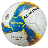 【沖縄県内（離島含）3，300円以上送料無料】ミカサ MIKASA サッカーボール 5号球 検定球 メンズ ALMUNDO 検定球芝用 貼り BLY FT551B-BLY | 沖縄 ヒマラヤ Yahoo!店