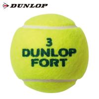 ダンロップ DUNLOP 硬式テニスボール 2個入り フォート 2球 プレッシャー公認 DFEYL2TIN rkt | ヒマラヤテニスバド卓球専門店