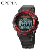 クレファー ランニング 腕時計 メンズ レディース テルバ ソーラー TE-D192-RD CREPHA | ヒマラヤ Yahoo!店