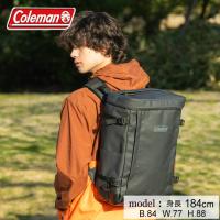 コールマン リュックサック 30L メンズ レディース シールド30 ヘザーブラック 2000037785 Coleman バックパック バッグ 大容量 スクエアバッグ スクエア型 | ヒマラヤ Yahoo!店