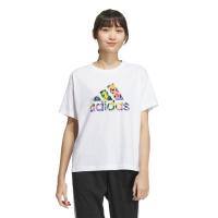 アディダス Tシャツ 半袖 レディース BOS フラワーグラフィック IK9310 IDF63 adidas | ヒマラヤ Yahoo!店