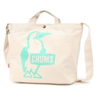 チャムス CHUMS ショルダーバッグ メンズ レディース ブービーキャンバスショルダー CH60-3494 AQUA GREEN | ヒマラヤ Yahoo!店