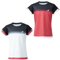 バボラ Babolat テニスウェア Tシャツ 半袖 ジュニア CLUB SHORTSLEEVE SHIRT JR BJG2345C | ヒマラヤ Yahoo!店