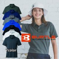バートル 半袖 ポロシャツ メンズ レディース ユニ 男女兼用 ワークシャツ 吸汗 速乾 UVカット 紫外線対策 伸縮性 667 BURTLE【ご自宅配送限定】‥