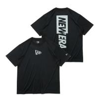 ニューエラ NEW ERA Tシャツ 半袖 メンズ レディース ラッシュ Tシャツ Rear Vertical Logo ブラック 14121966 | ヒマラヤ Yahoo!店
