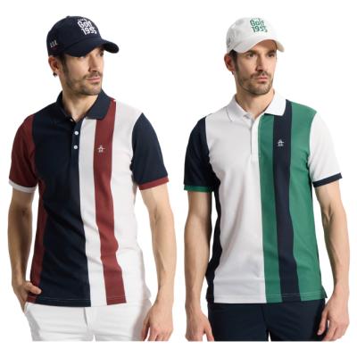 ストライプシャツ メンズ 半袖（Munsingwear／ゴルフ用品） | スポーツ