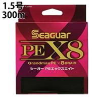 クレハ Kureha シーガー Seaguar ＰＥ Ｘ８ ３００ｍ １．５号 ＰＥライン 【メール便可】 od ‥ | ヒマラヤアウトドア専門店