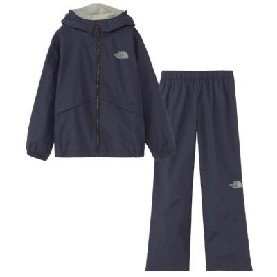美品☆THE NORTH FACE レインスーツ上下　レインウェア　袋付　110 レインスーツ レインウェア レディース ザ・ノースフェイス THE