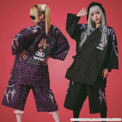 レア！新品未使用 クロミちゃん柄浴衣 黒 ブラック 単品 クロミ