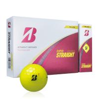 ブリヂストンゴルフ ＳＵＰＥＲ ＳＴＲＡＩＧＨＴ ２５ボール ゴルフボール 1ダース 12個入 SUPER STRAIGHT 2025 od‥ | ヒマラヤアウトドア専門店