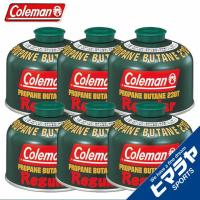 コールマン ガスカートリッジ 純正LPガス燃料［Tタイプ］230g×6個セット 5103A230T coleman od | ヒマラヤアウトドア専門店