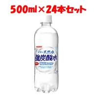 「日本サンガリア」伊賀の天然水強炭酸水500mlPETケース500ml×24本 | ひまわりの薬屋