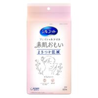 「ユニ・チャーム」　シルコット　フェイシャルタオル　素肌おもい　60枚 | ひまわりの薬屋