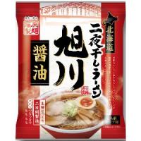 「藤原製麺」 北海道二夜干しラーメン 旭川醤油 袋 105.5g 「フード・飲料」 | ひまわりの薬屋