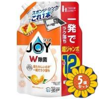 「セット販売」「P&amp;Gジャパン」除菌ジョイコンパクト　贅沢シトラスオレンジ　つめかえ超ジャンボ　1550ml　5個セット　 | ひまわりの薬屋