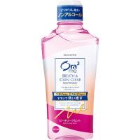オーラ2 ミー ブレス&amp;ステインクリアマウスウォッシュ ピーチリーフミント 460ml | 姫路流通センター