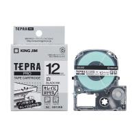 純正 キングジム(Kingjim) テプラPROテープカートリッジ キレイにはがせるラベル 12mm 白ラベル/黒文字 長さ8m SS12K | hinaharu