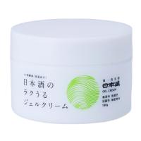 日本盛 日本酒の保湿ジェルクリーム 180g(無香料 無着色 オールインワン) | hinaharu