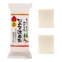 ひのき泥炭石 洗顔せっけん うるおいタイプ 1個 150g（75g×2個） ペリカン石鹸【正規販売店】 | アワワ2