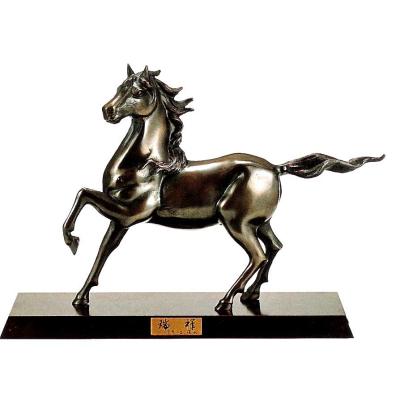 高岡銅器　銅製馬　干支 馬 午 うま　美術鋳物 干支午置物 銅馬 銅製鋳物