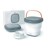 コンパクト折りたたみ洗濯機 脱水機能搭載 折り畳み 収納 排水 高性能 小さい 洗濯 マスク洗濯 ペット用品洗濯 SY-135 | Hiro Life SHOP