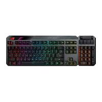 ASUS ROG Claymore II 100% / 80% TKL ワイヤレス RGB モジュラーゲーミングキーボード ROG RXレッドスイッチ PBT ダブルショットキーキャップ 取り外し可能なヌ | 海外輸入専門のHiroshop