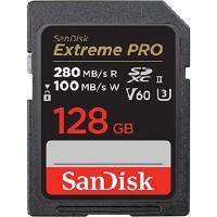 SanDisk 128GB Extreme PRO SDXC UHS-II メモリーカード - C10, U3, V60, 6K, 4K UHD, SDカード - SDSDXEP-128G-GN4IN | 海外輸入専門のHiroshop