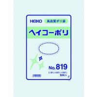 【メーカー在庫あり】 006628900 (株)シモジマ HEIKO ポリ規格袋 ヘイコーポリ No.819 紐なし HD店 | ヒロチー商事 2号店