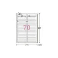 【メーカー在庫あり】 31675 エーワン合同会社 A−one ラベルシール（プリンタ兼用）白修正タイプ 70面 12シート入 HD | ヒロチー商事 2号店